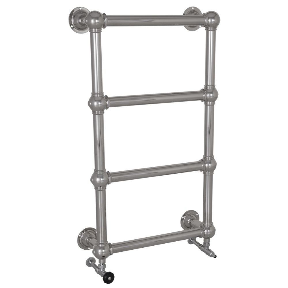 Colossus Steel Wall Mounted Towel Rail Nickel 1000mm x 600mm