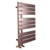 seattle 9 rail towel rail brushed bronze range