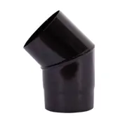 135 degree swept elbow stove pipe black enamel range