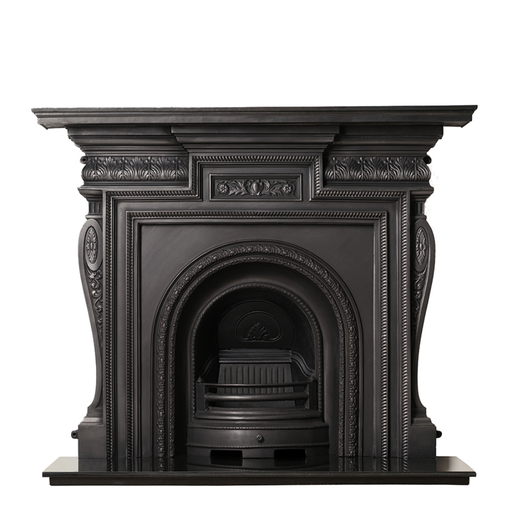 Scotia Cast Iron Fireplace Black Insert