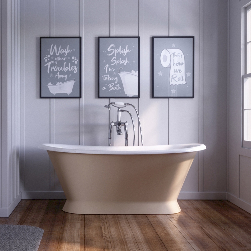 Chaucer Cast Iron Hurlingham Bath