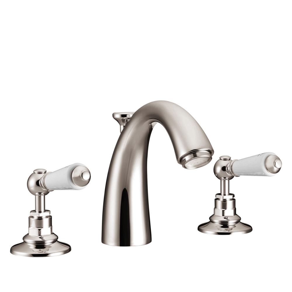 Classical Spout Nickel Basin Mixer Taps