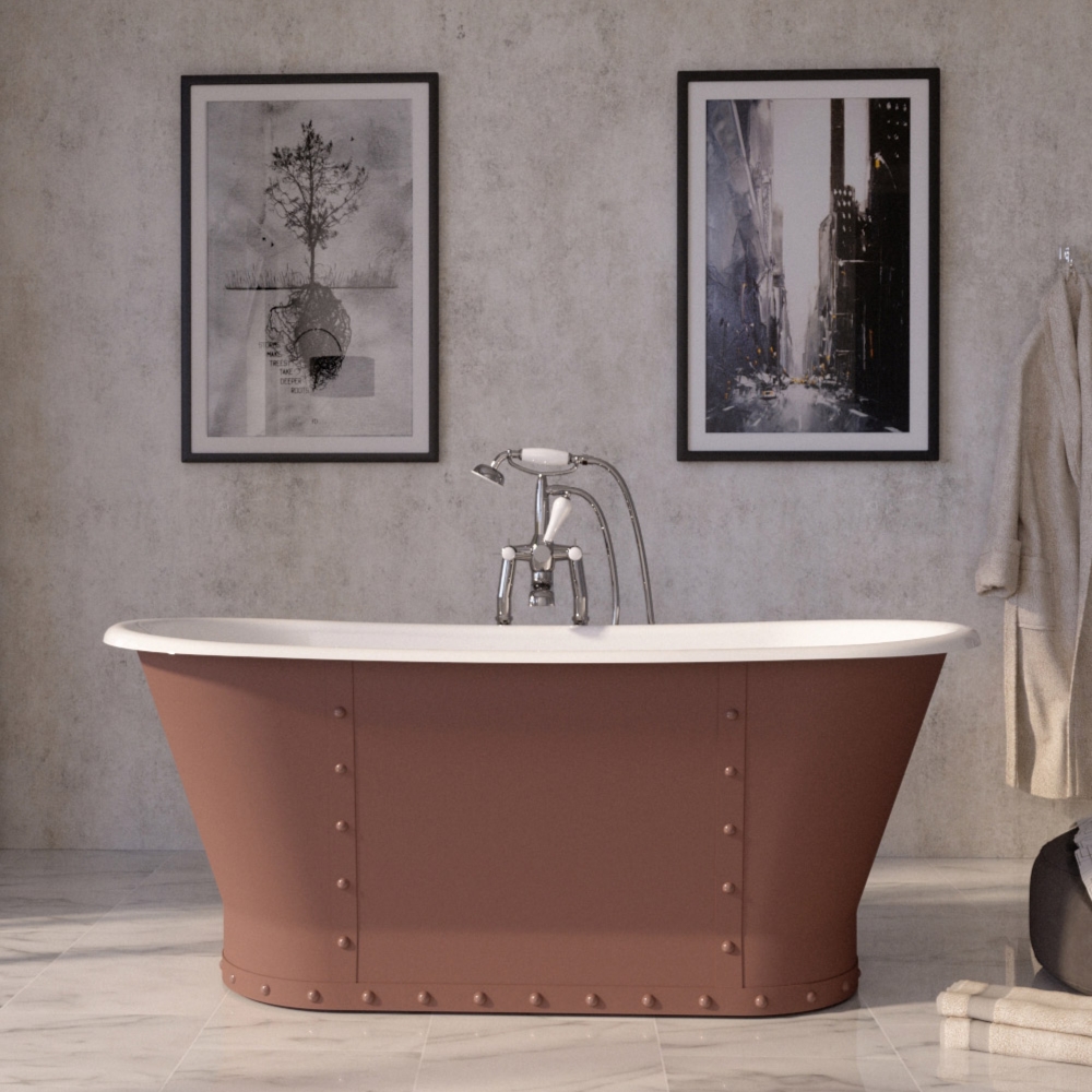 Drayton Cast Iron Hurlingham Bath