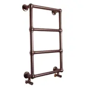 bassingham brushed bronze towel rail range