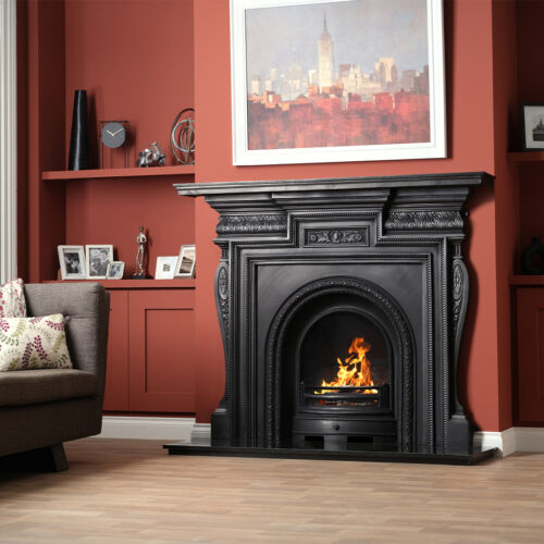 The Knightsbridge surround in graphite black